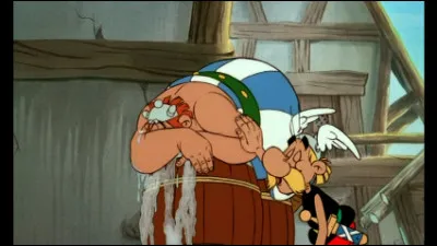 Dans ''Les Bretons'', pourquoi Ob&eacute;lix pleure-t-il &agrave; chaudes larmes ?