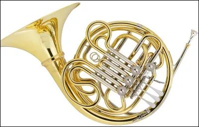 Un corniste joue de cet instrument qui est un...