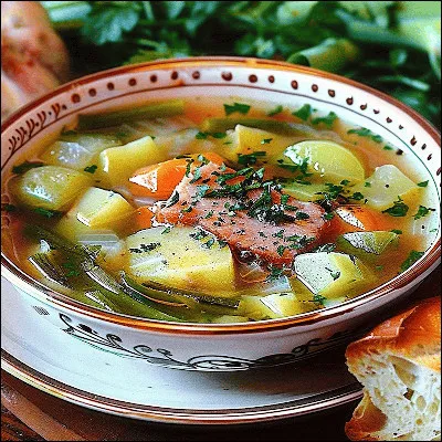 Quel morceau de porc est utilisé pour donner du goût à des soupes, comme la bréjaude du Limousin, et au cassoulet ?