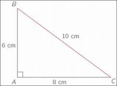 Quels sont le périmètre et l'aire de ce triangle rectangle ?