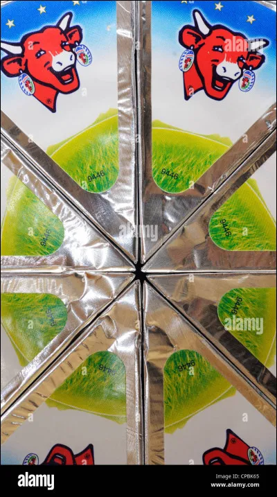 Quelle marque de fromage utilise une vache riante comme logo ?