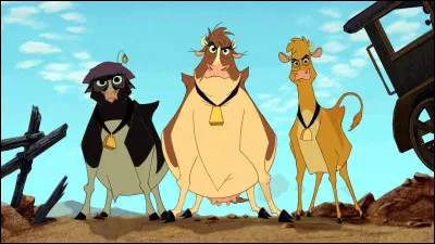 Quel film danimation Disney met en scène une vache qui rêve de devenir une star de la musique country ?