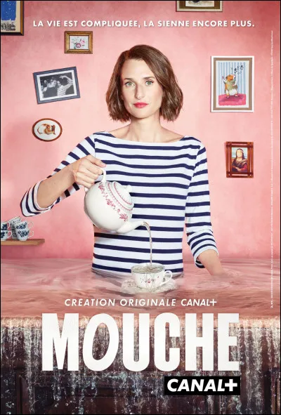 Quelle actrice est à l'affiche de la série télévisée "Mouche" ?