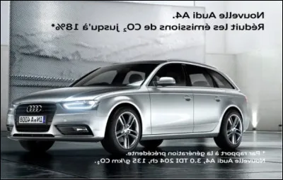 Quelle marque automobile est concernée par cette publicité ?
