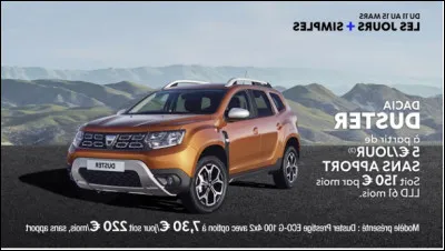 Quelle marque automobile est concernée par cette publicité ?