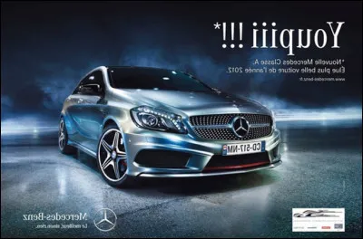 Quelle marque automobile est concernée par cette publicité ?