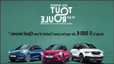 Quelle marque automobile est concernée par cette publicité ?