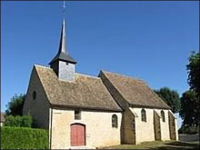 Voici l'église Saint-Laurent-et-Saint-Denis, au Tertre-Saint-Denis. Village francilien, il se situe dans le département ...