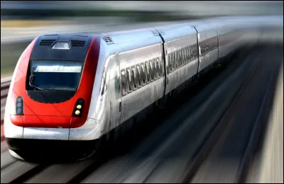 Quelle est la distance parcourue par un train en 2 heures s'il roule à 100 km/h ?