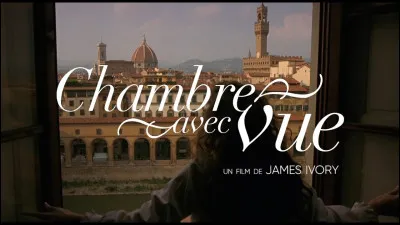 En quelle année est sorti le film "Chambre avec vue", réalisé par James Ivory ?