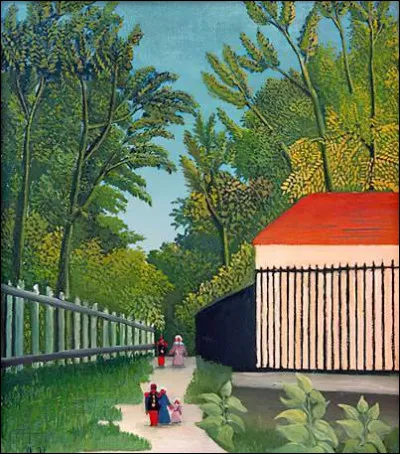 Qui a peint "La promenade au parc Montsouris" ?