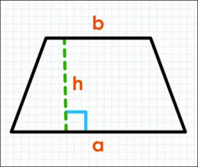 Quelle est la formule pour calculer l'aire d'un trapèze ?