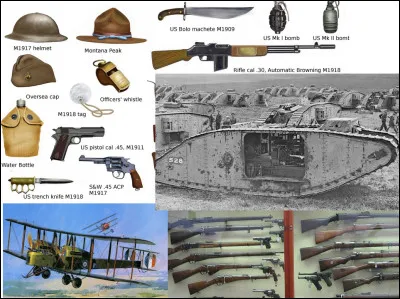 Quelle arme nouvelle a été utilisée massivement pendant la Première Guerre mondiale ?