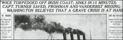 Quelle est la cause principale de l'entrée des États-Unis dans la guerre en 1917 ?