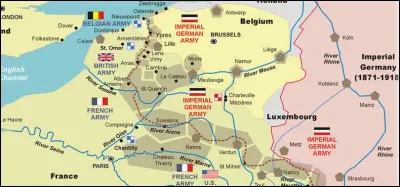 Quel était le nom du front principal en Europe durant la guerre ?