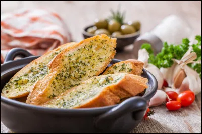 Le pain à l'ail sent plus...