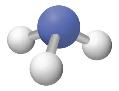 Quelle molécule correspond au symbole NH₃ ?