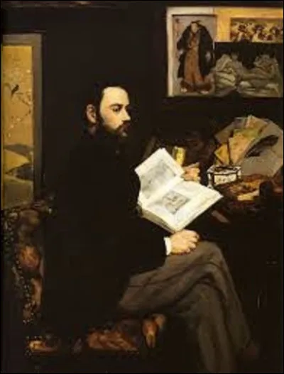 ''Portrait d'Émile Zola'' est une toile datant de 1868. Quel peintre a fait ici le portrait de l'écrivain ?