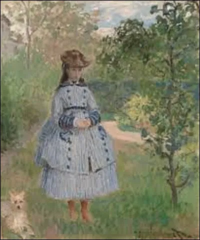 De ces deux artistes, lequel a réalisé, en 1873, cette toile intitulée ''Portrait de Mademoiselle Bonnet'' dit aussi ''Fille avec chien'' ?