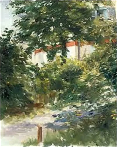 À quel peintre faut-il attribuer le tableau nommé ''La Maison dans le feuillage'', en 1882 ?