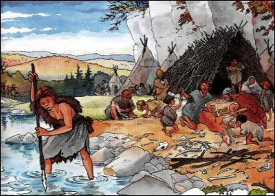Où les hommes préhistoriques vivaient-ils principalement ?
