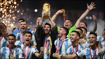 Combien de fois l'Argentine a-t-elle remporté la Coupe du monde de football ?