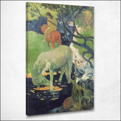 À quel artiste doit-on le tableau intitulé "Le Cheval blanc" ?