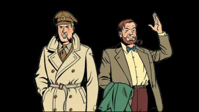 Qui sont ces deux personnages de BD dont l'un des albums s'intitule ''Le Mystère de la Grande Pyramide'' ?