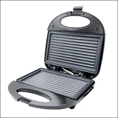 Quel sandwich populaire est préparé dans une presse ?