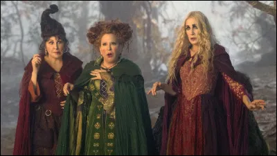 Dans le film "Hocus Pocus," quels sont les noms des trois sorcières ?