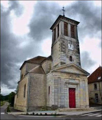 Ici vous avez l'église Saint-Sébastien, à Mérey-sous-Montrond. Ancienne commune Doubienne, elle se situe en région ...