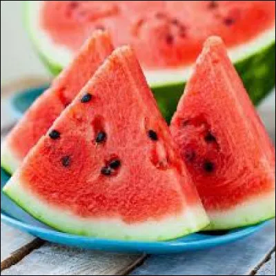 Quel est pourcentage d'eau d'une pastèque ?