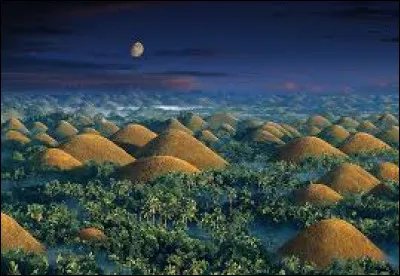 Chocolate Hills est une formation géologique peu commune se situant sur l'île de Bohol. Où se situe-t-elle ?