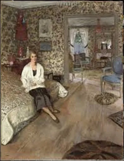 Huile sur toile réalisée entre 1932, ''Portrait de la comtesse Marie-Blanche de Polignac'' est un tableau qui a été peint par...