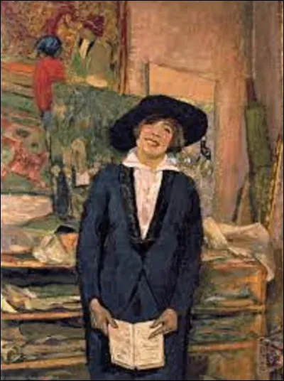 Huile sur toile réalisée en 1915, ''Le Sourire de Lucie Belin'' est une uvre du nabi...