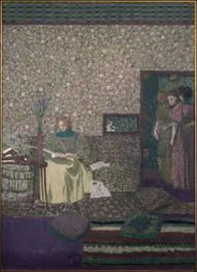 De ces deux peintres, lequel a exécuté cette toile nommée ''La Liseuse'', en 1896 ?