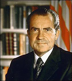 Quelles sont les dates du mandat du prsident Richard Nixon ?