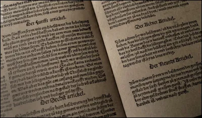 Parmi les revendications imprimées au printemps 1525 (sous le titre « Les Douze Articles »), l'une parmi les suivantes n'y figurait pas : laquelle ?