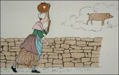 Le paysan devient un "intouchable" qui - tel Perrette au [...combientième siècle ?...] rêvant d'ascension sociale - tombe en pâmoison à l'odeur d'épices orientales : que lui donne-t-on pour qu'il reprenne ces esprits ?