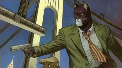 Qui est ce chat policier tiré d'une BD de série noire ?