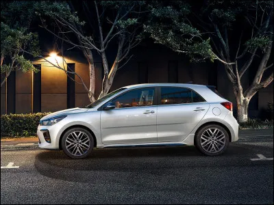 Quelle est la marque de cette voiture sud-coréenne ''Rio'' ?