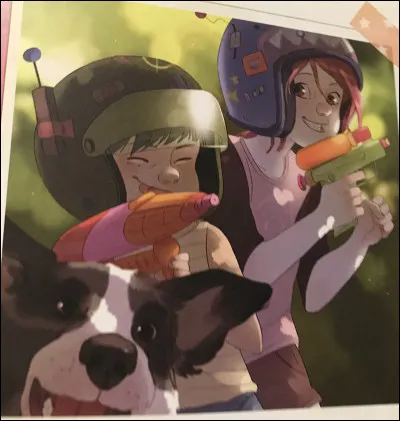 Comment sappellent son fils et son chien ?