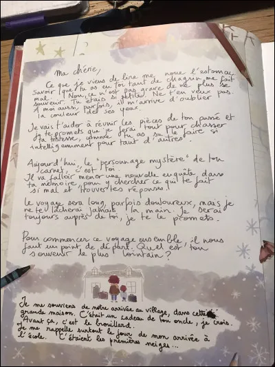 Qui a écrit cette lettre ?