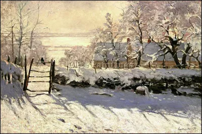 "La Pie" est un tableau signé Édouard Manet.