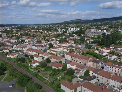 C'est le nom d'une ville de 5 000 habitants située entre Saint-Chamond et Rive-de-Gier :