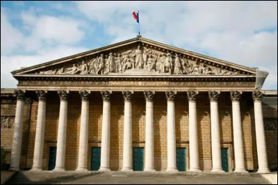 Quelle institution siège au palais Bourbon ?