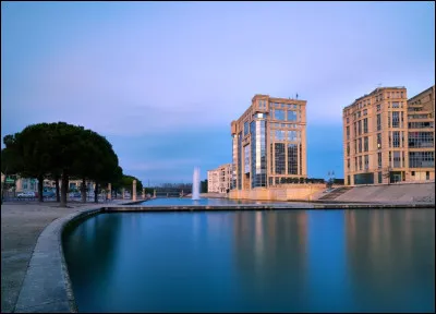 Quel est le cours d'eau qui traverse la ville de Montpellier ?