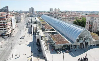 Si vous arrivez à Montpellier en train, à quelle gare arrivez-vous ?
