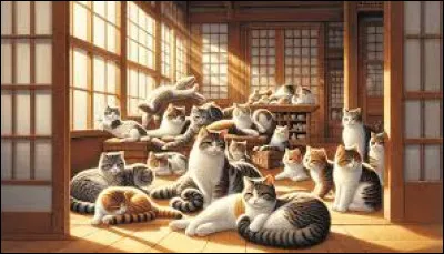 Comment appelle-t-on un groupe de chats ?