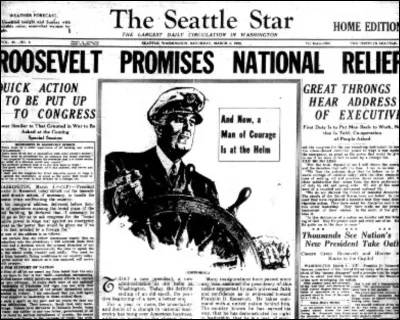 Quelle politique économique est mise en place par Roosevelt aux États-Unis ?